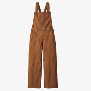 Stand up cropped overalls